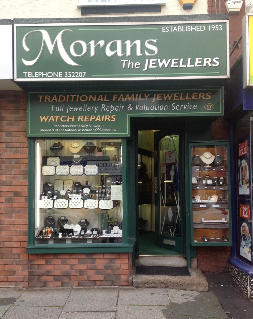 Morans The Jewellers, Jewellery Retail In Blackpool