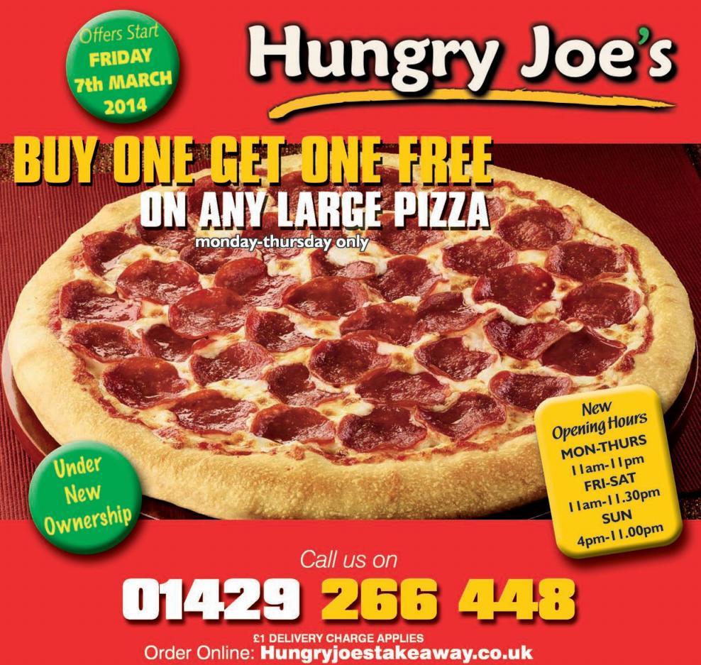 Hungry Joes Takeaway Ltd, Take Away Meal Outlets In Hartlepool